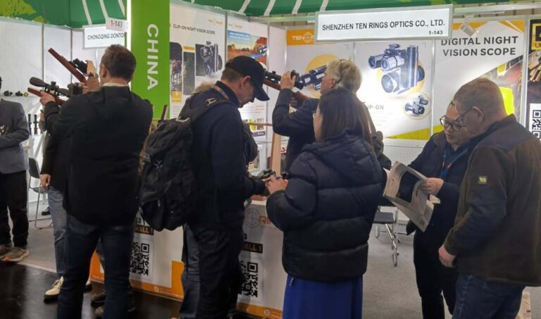 Ten Rings made its night vision scopes debut in Nuremberg, Germany